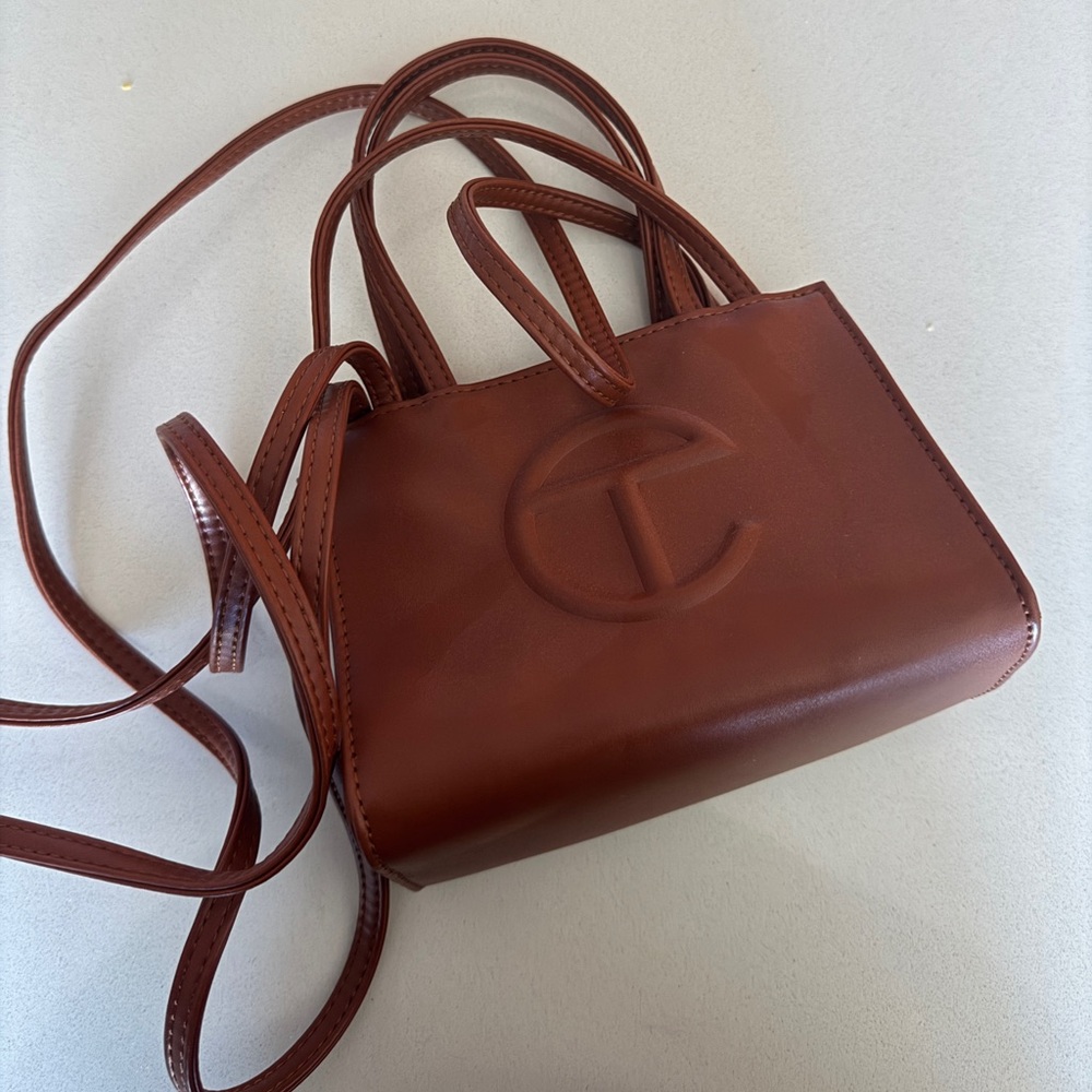 Telfar Brown Mini Bag